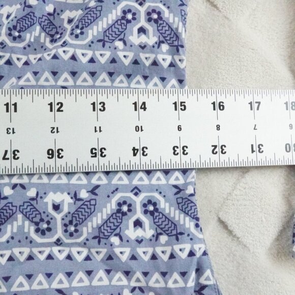 Levi's Shirt Dress Womens Extra Small Long Sleeve Western Southern Print Cowgirl - Picture 9 of 14